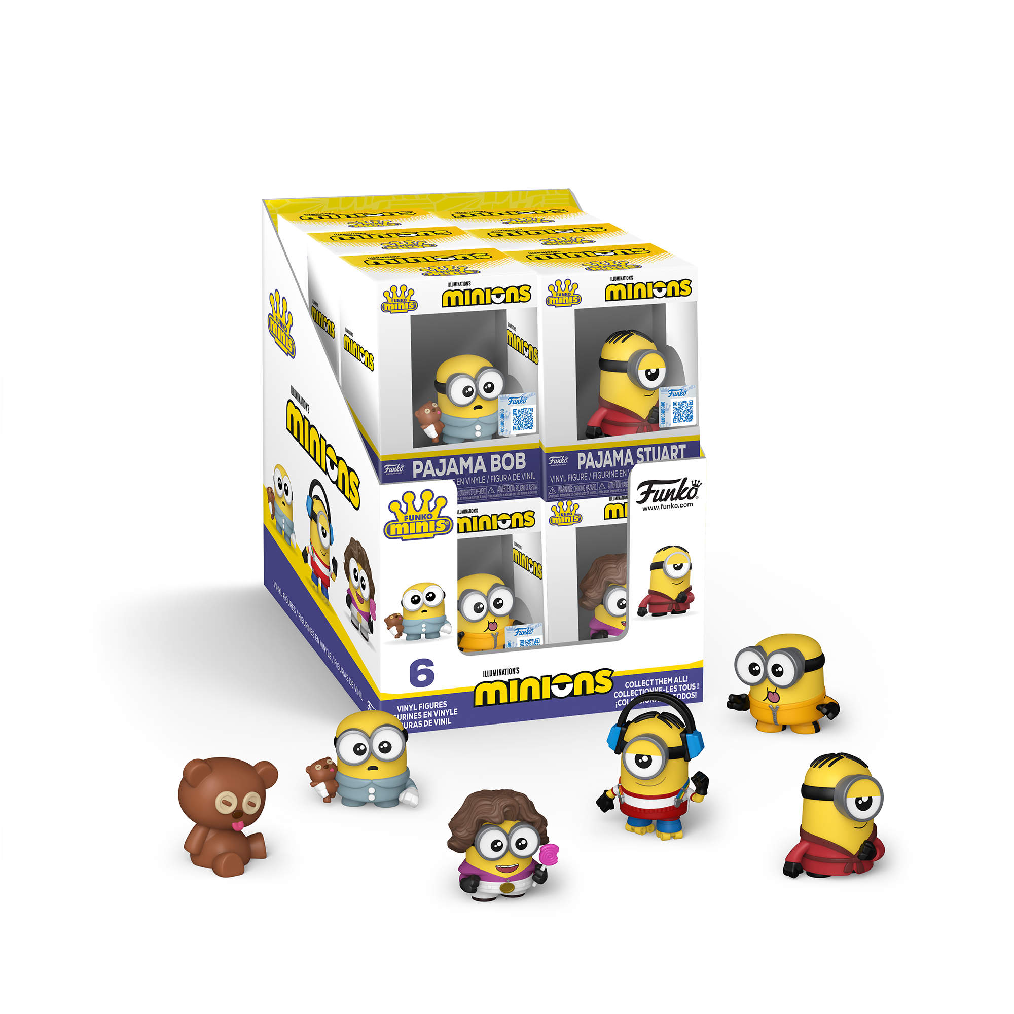 Pop! Minions Mini Vinyl Figures | Funko