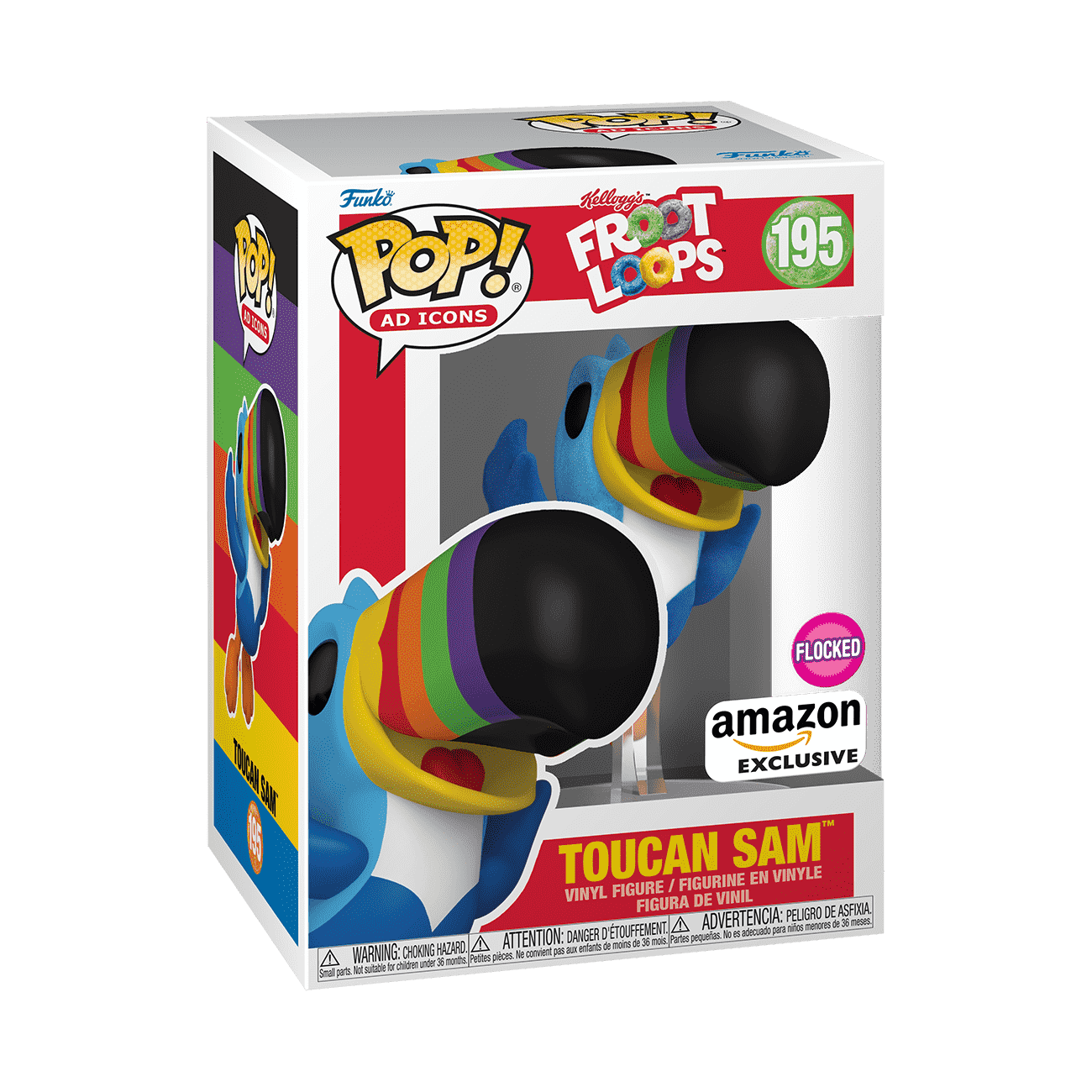 Buy Pop! Toucan Sam Flying (Flocked) at Funko.