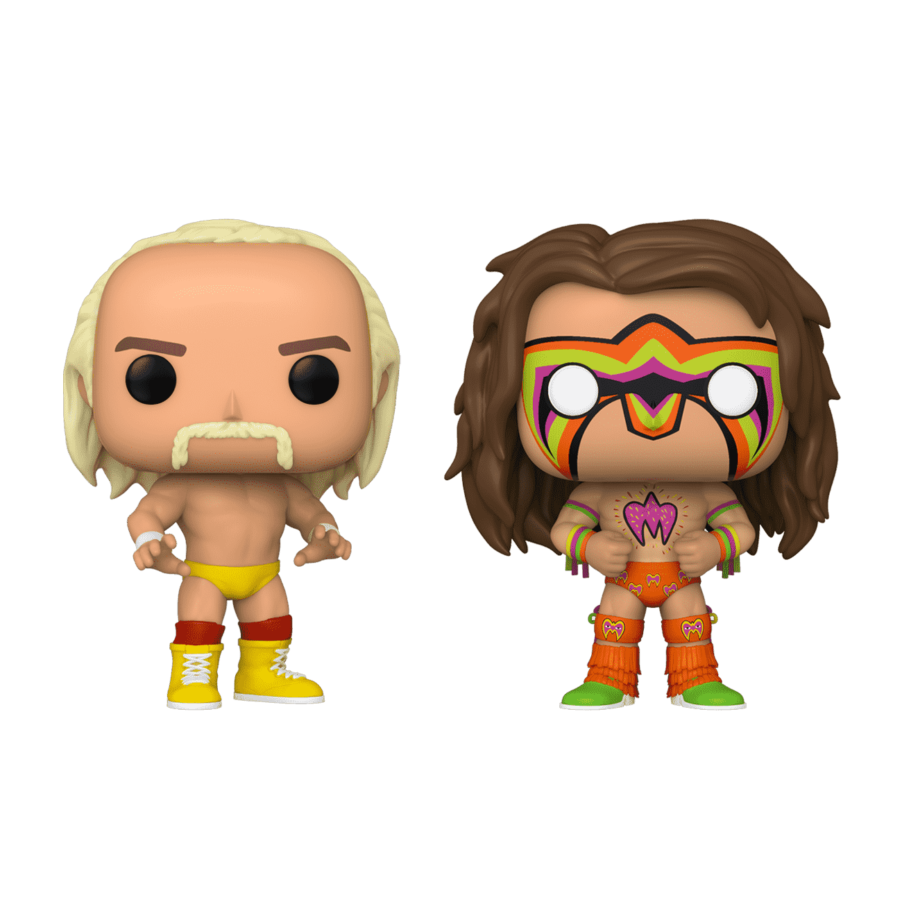 Pop! Hulk Hogan & Ultimate Warrior 2-Pack | From the Vault | Funko