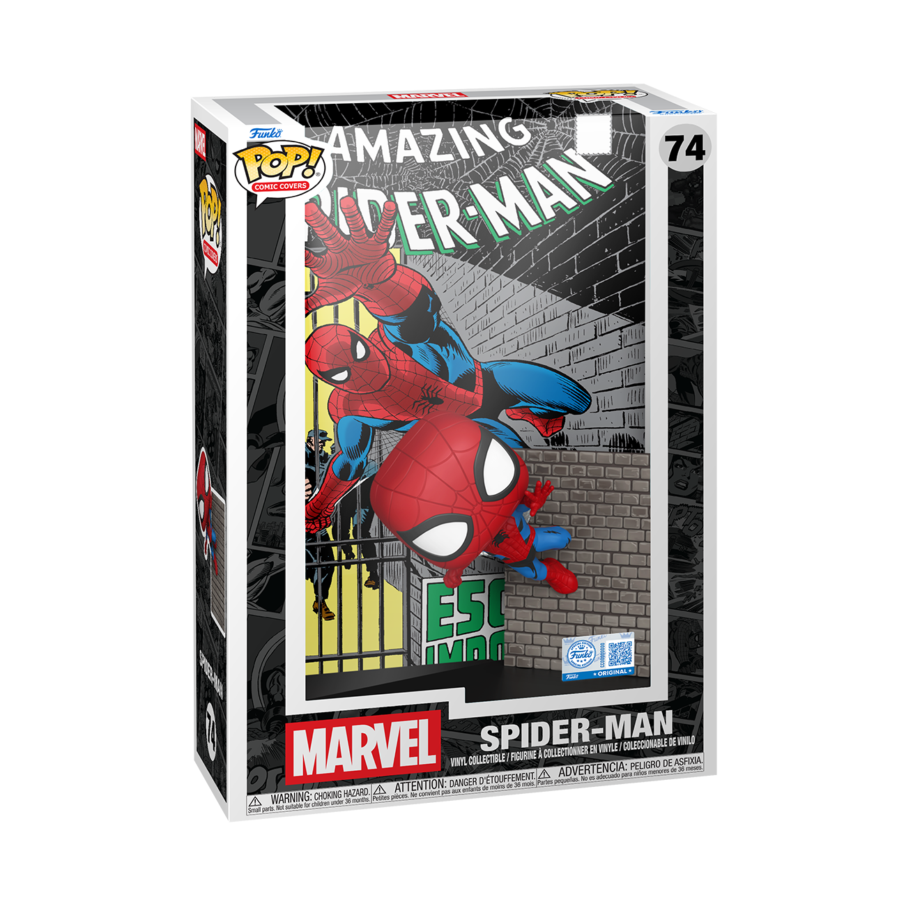 アメコミ Funko POP Marvel The Amazing Spider-Man 88571_Marvel_S1_Spider-Man_POP