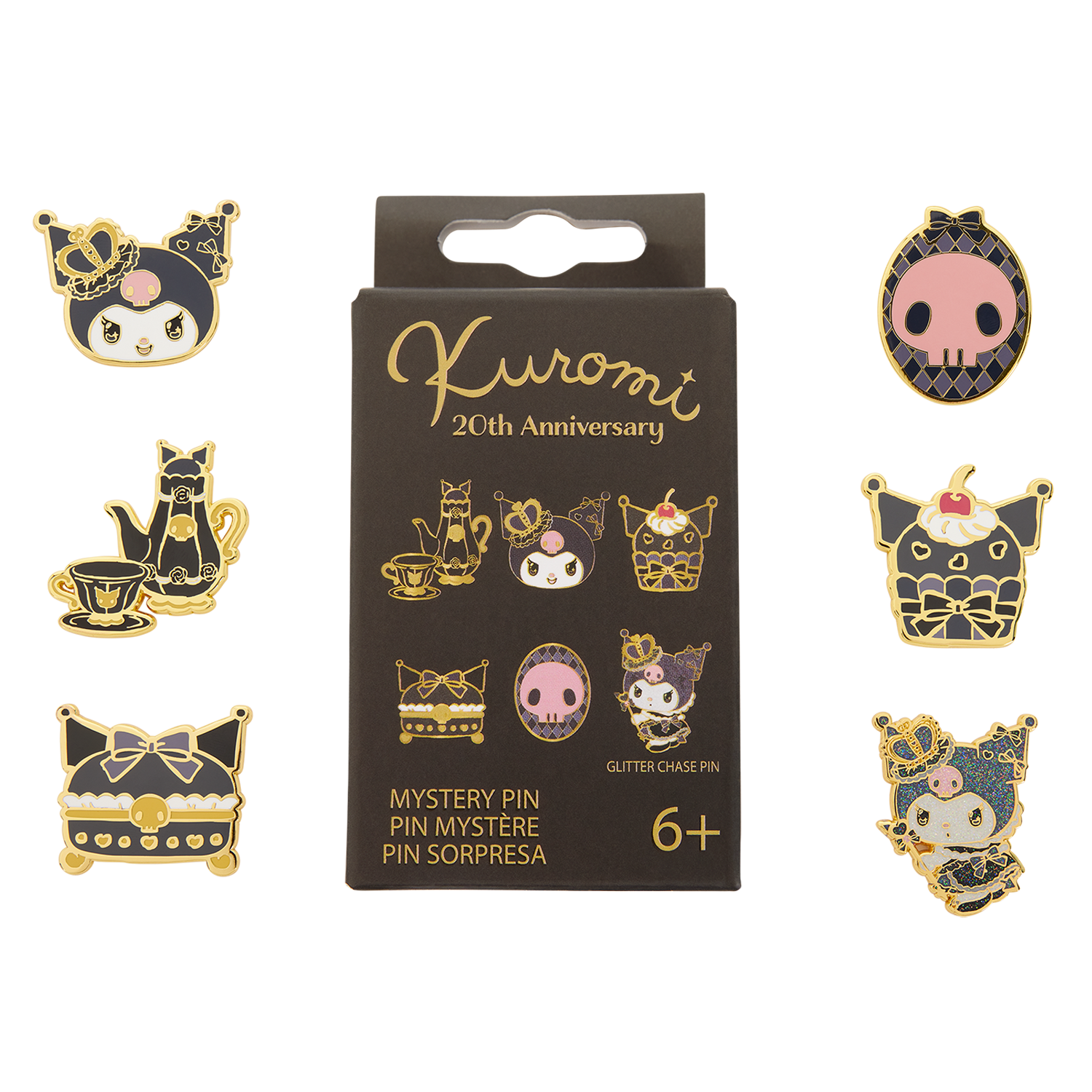 Sanrio Kuromi 20th Anniversary Mystery Box Pin Officially Licensed Loungefly 12$