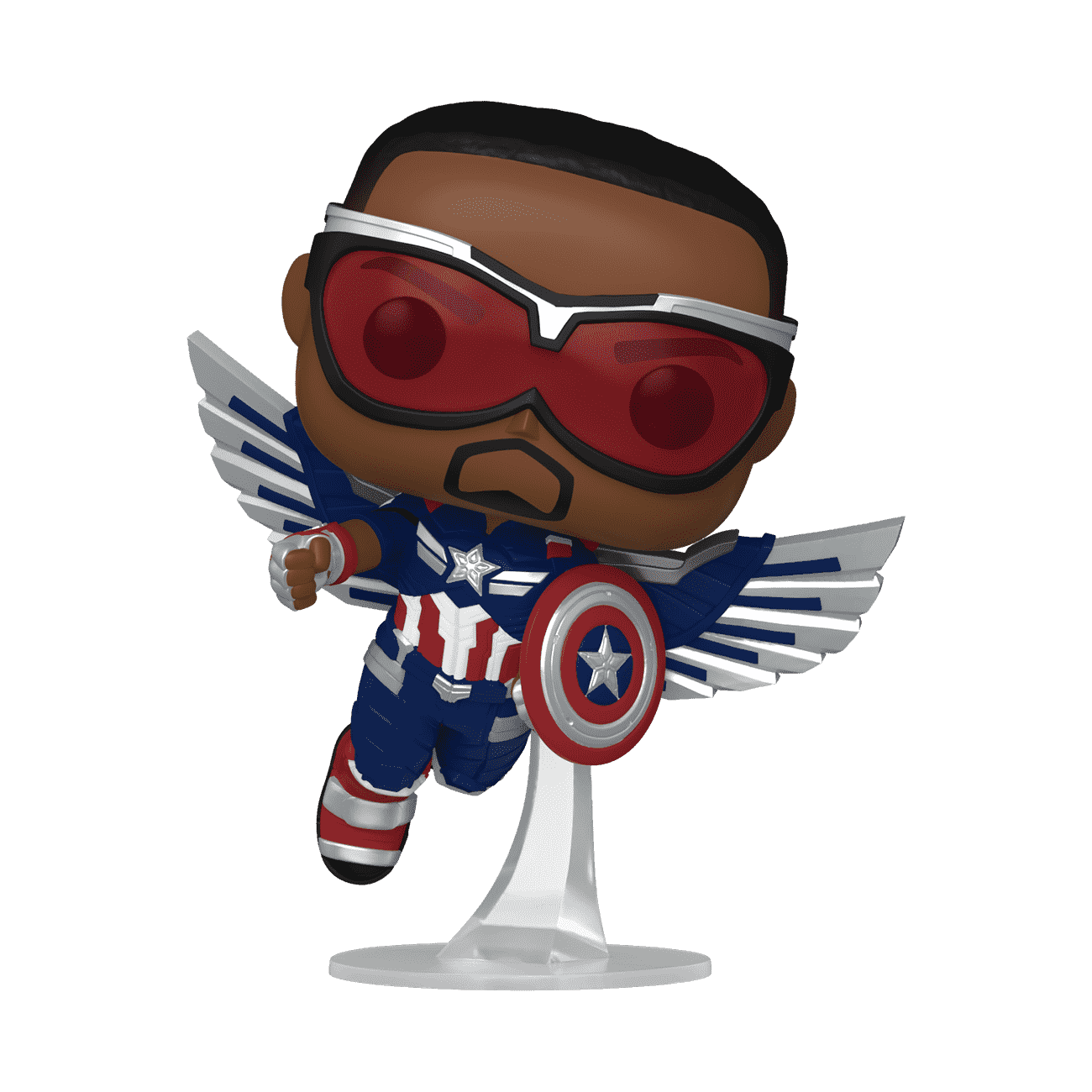 Pop! Captain America (Sam Wilson) (Flying) | Funko