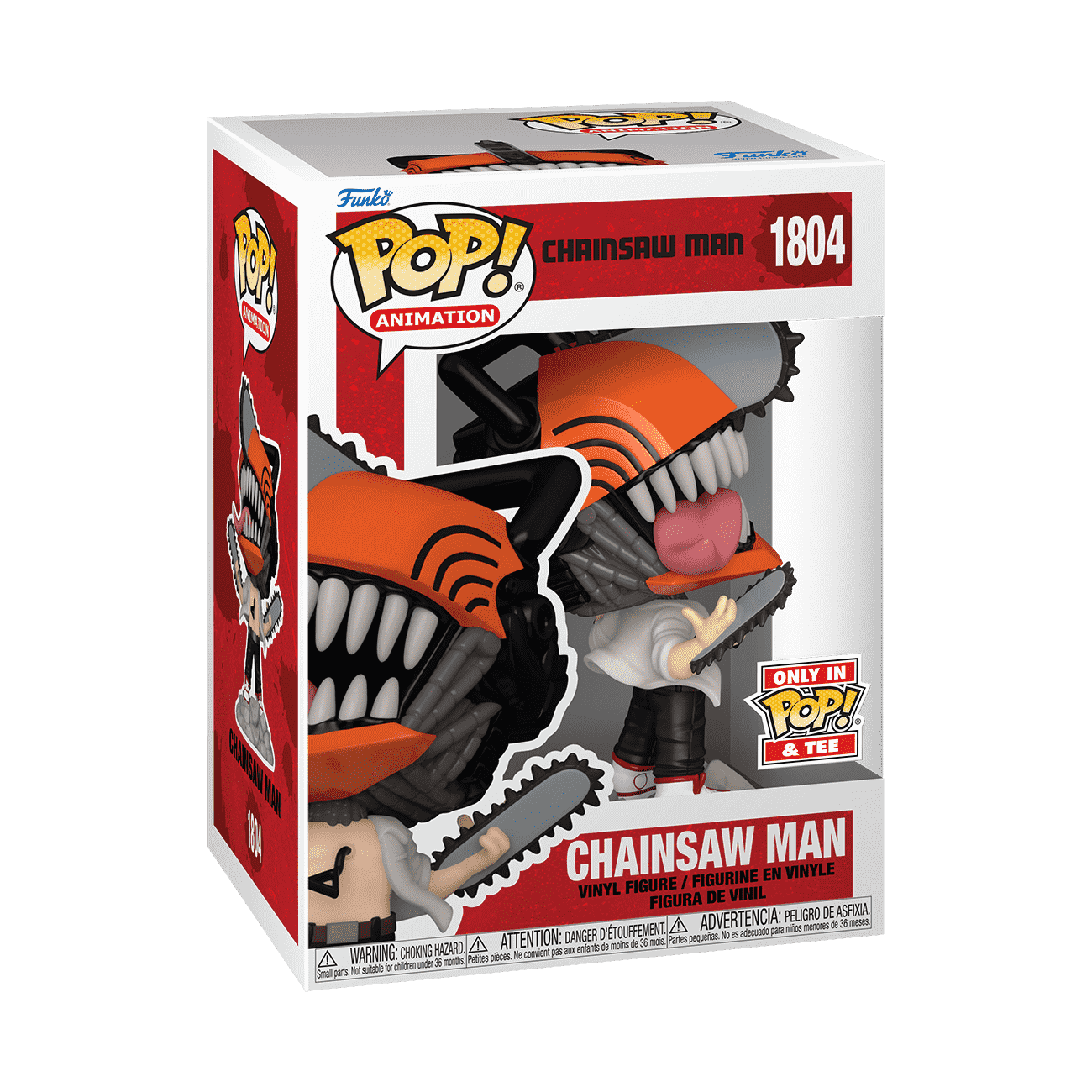 Pop! & Tee Chainsaw Man | Funko