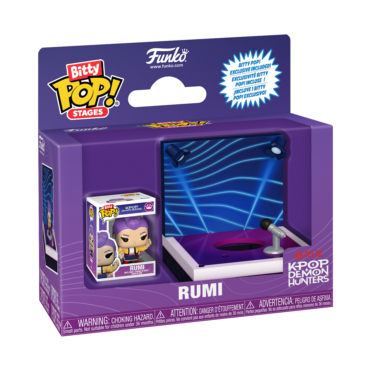 Funko Bitty Stages: KPOP Demon Hunters - Rumi
