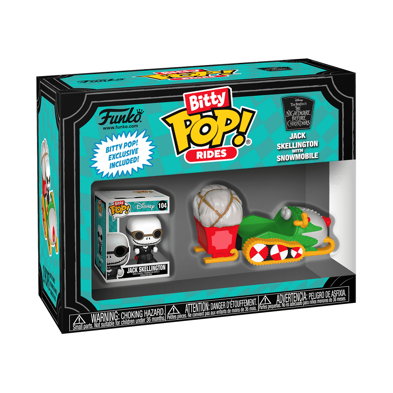 生まれのブランドで Buy Bitty Pop! Rides Jack Skellington with Snowmobile at Funko. その他