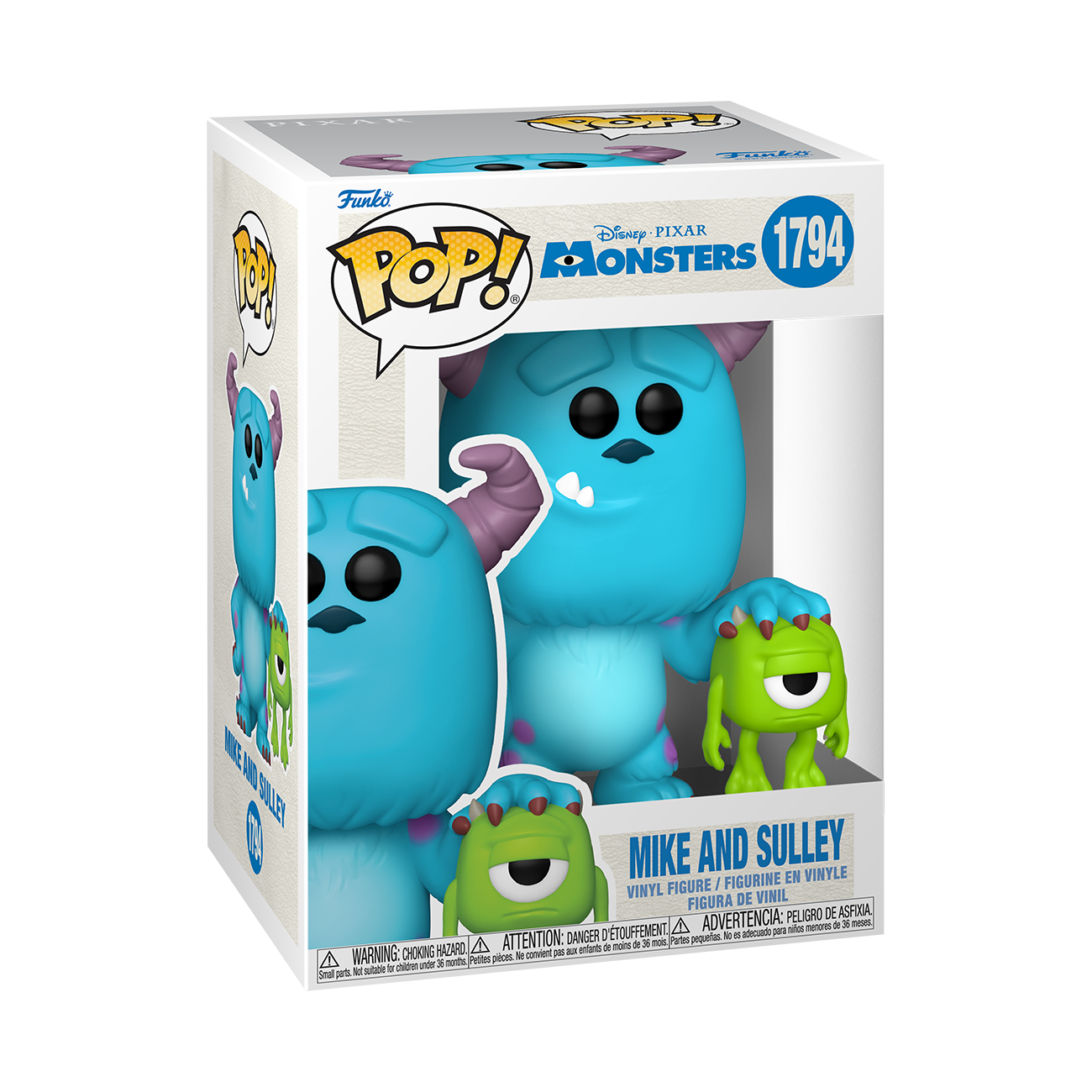 【超希少】Funko Pop! Mike Sulley マイク サリー セット 93393PKG_MonstersInc_MikeWithS