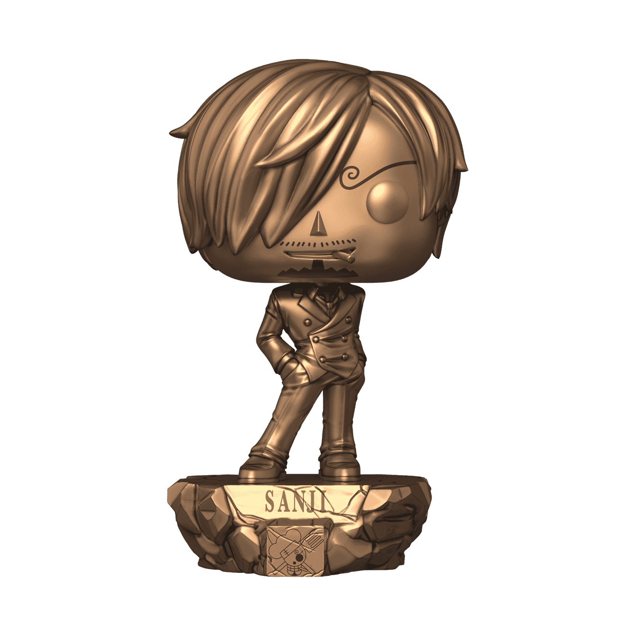 Pop! Plus Sanji Statue (Bronze) with Pop! Protector