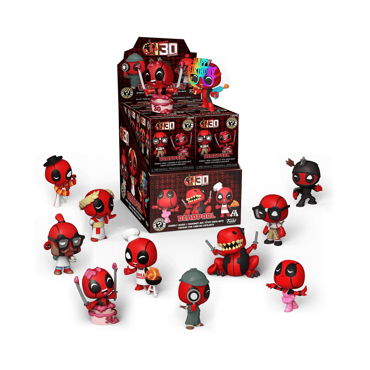 デッドプール２　FUNKO ミステリー★ミニシリーズ Deadpool Mystery Minis | Funko
