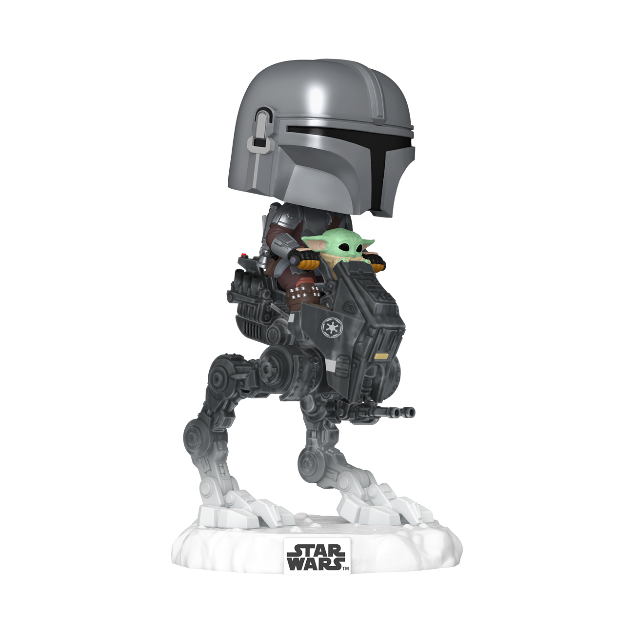 Funko POP マンダロリアン＆グローグー AT-RT Pop! Rides Deluxe The Mandalorian with Grogu in Imperial Remnant