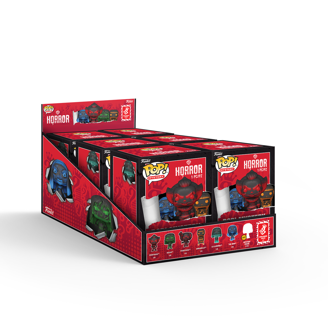 Funko Pop! Mystery Warner Bros. Horror 6-Pack