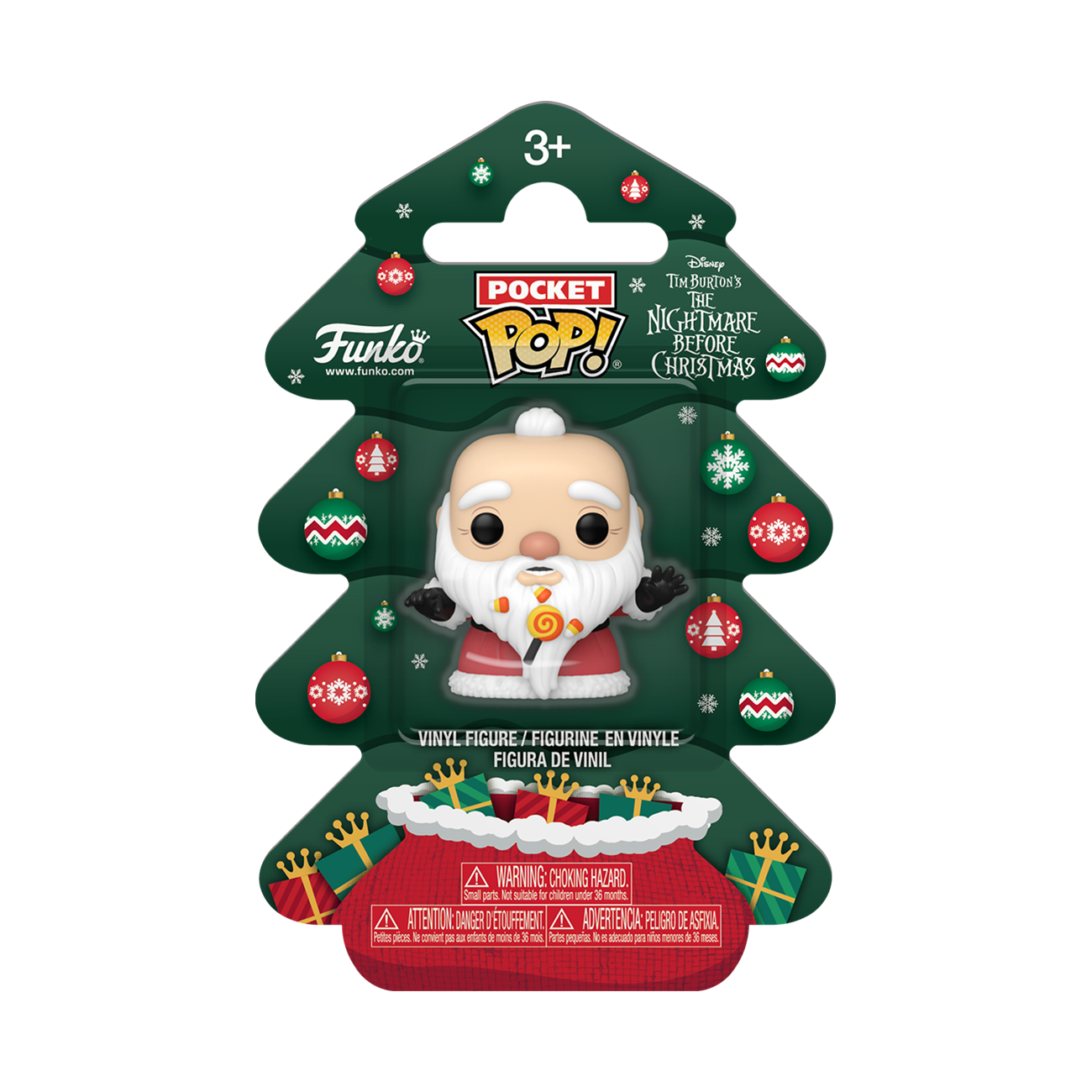 Pocket Pop! HLDY Tree: The Nightmare Before Christmas- SandyCLS