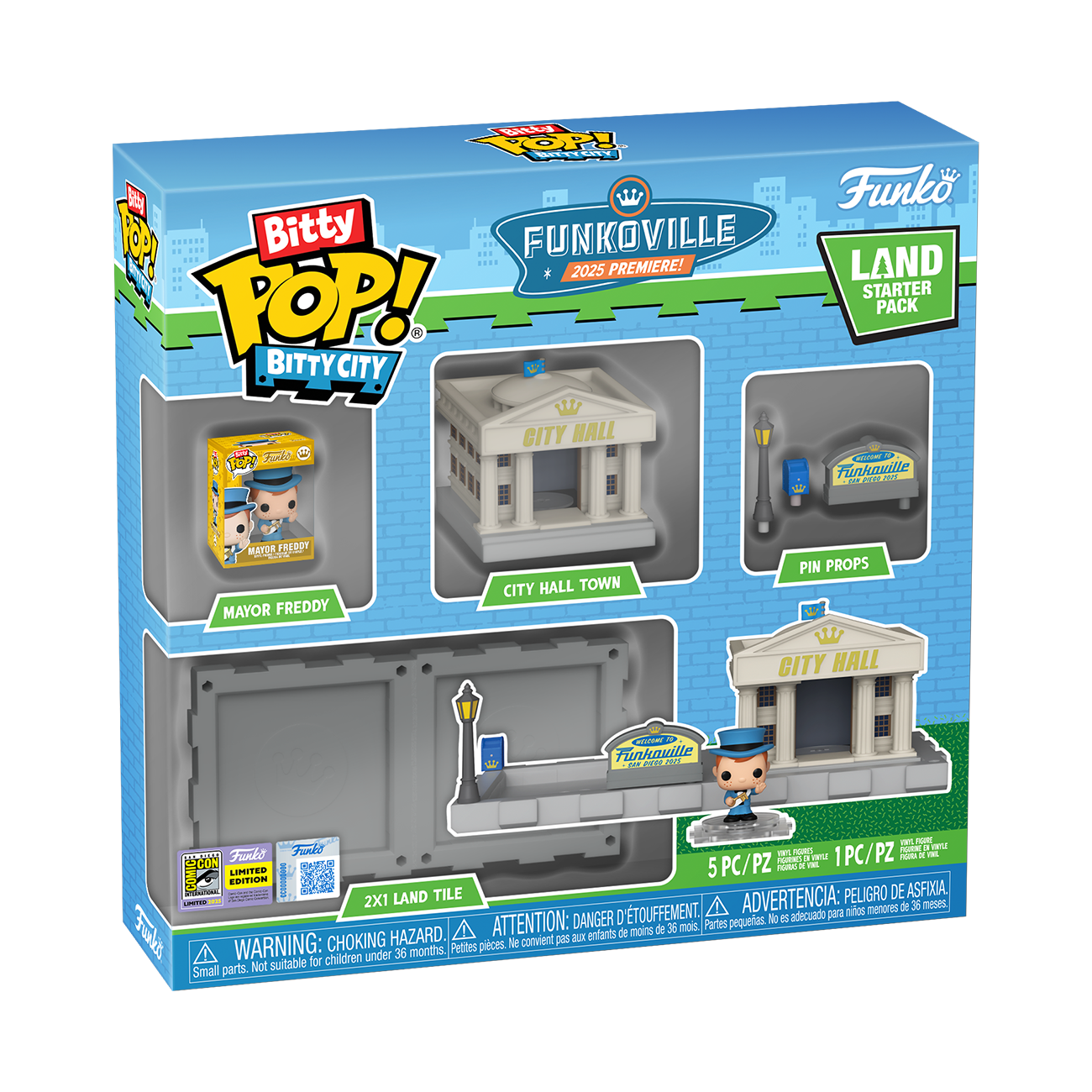 Bitty Pop! Bitty City Funkoville Land Starter Pack [SDCC]