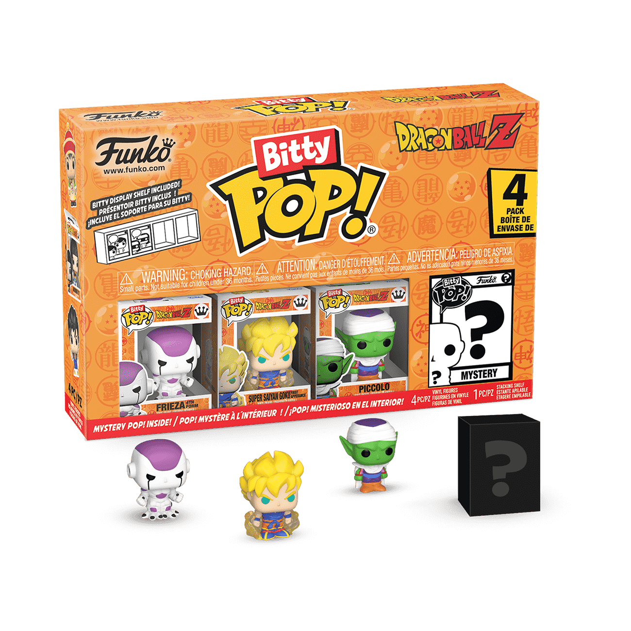 Funko Bitty Pop! Dragon Ball Z and A Surprise Mystery Mini Figure - 0.9 Inch (2.2 Cm) Collectable