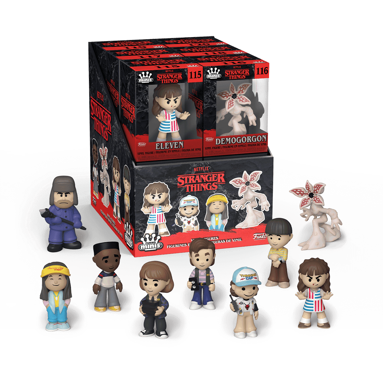 その他 Funko Stranger Things Season 4 (set of 6 Funko Pop! Digital x Stranger Things MASTER SET of 6 Freddy