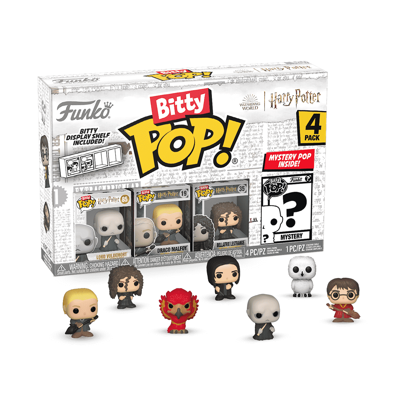Buy Bitty Pop! Harry Potter 4-Pack Series 4 at Funko.