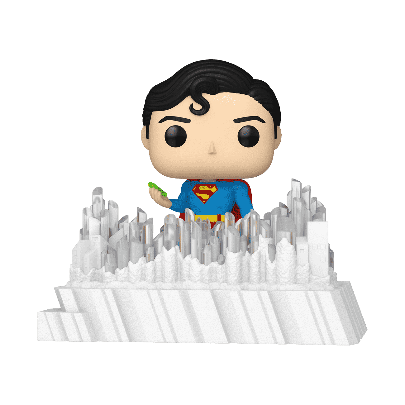 Funko Pop Superman #29 Man Of Steel Vaulted/Rare Damaged Box