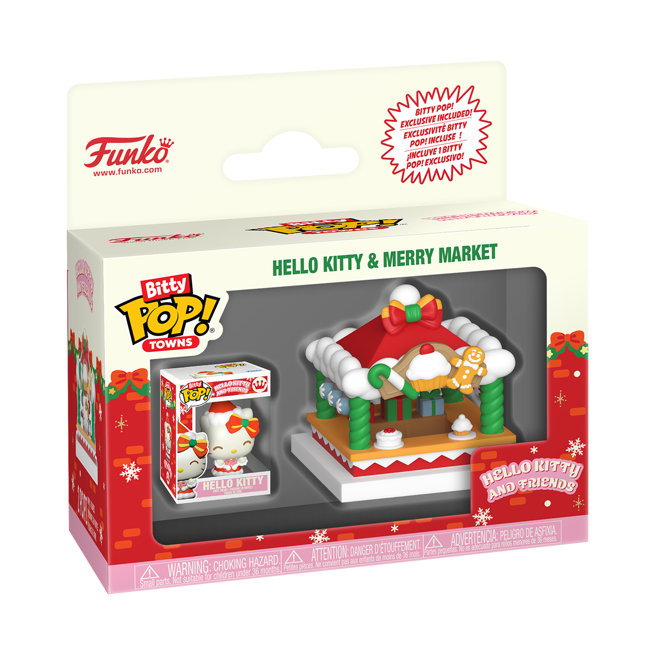 Funko Bitty Pop! Towns Hello Kitty and Merry Market