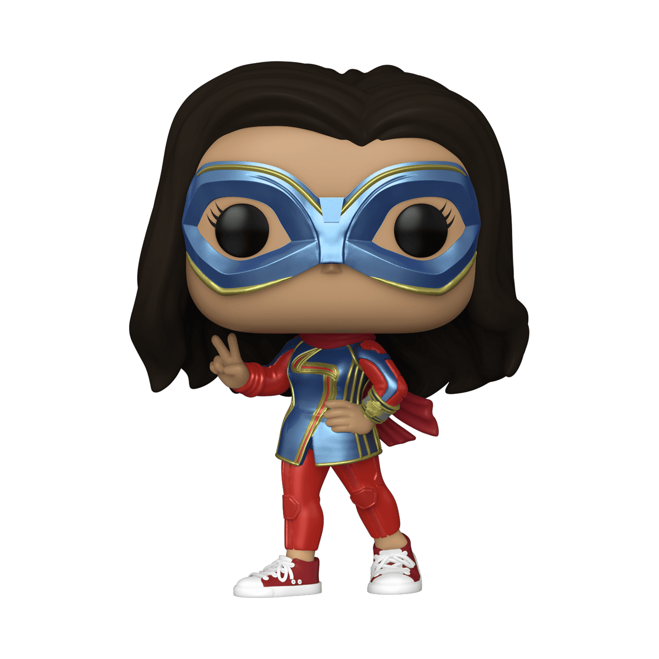 Buy Pop! Ms. Marvel with Peace Sign at Funko.