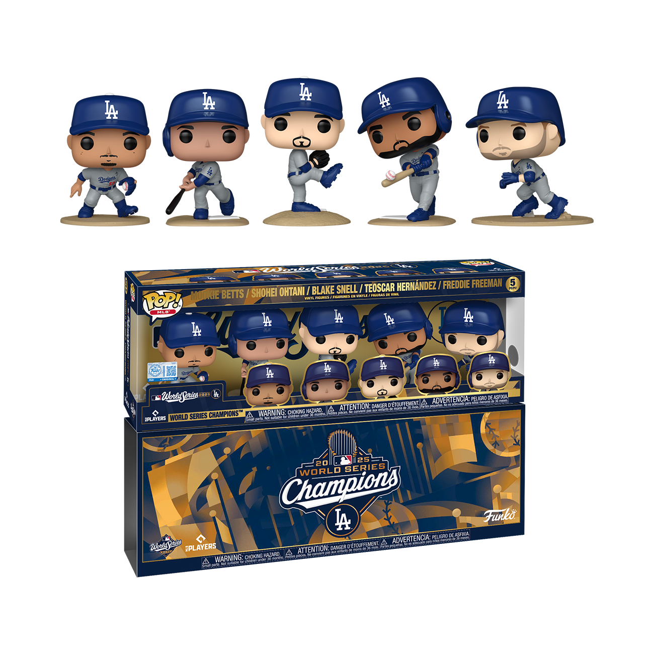 最終価格 Los Angeles Dodgers フィギュア⑨ Pop! Los Angeles Dodgers 2025 MLB World Series Champions 5