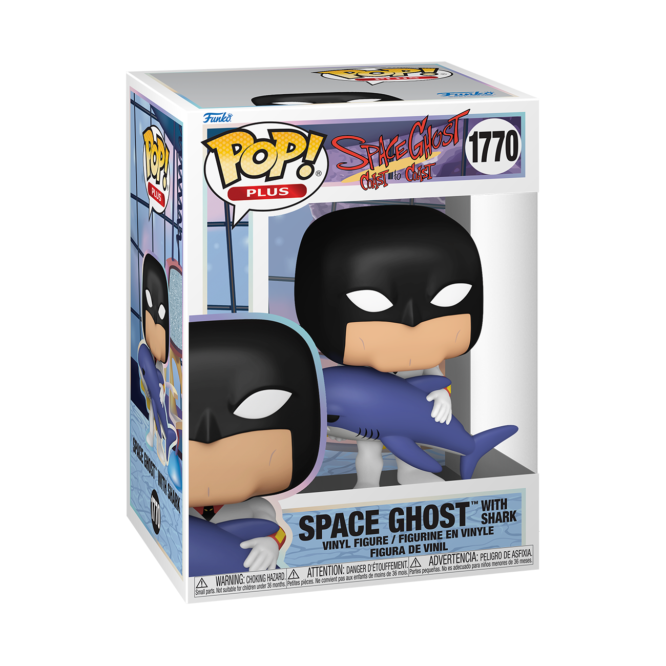 Pop! Plus Space Ghost with Shark Funko