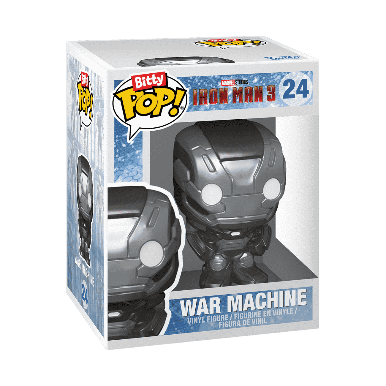 Funko Bitty POP! Marvel - War Machine, Vision, Ultron & Chase