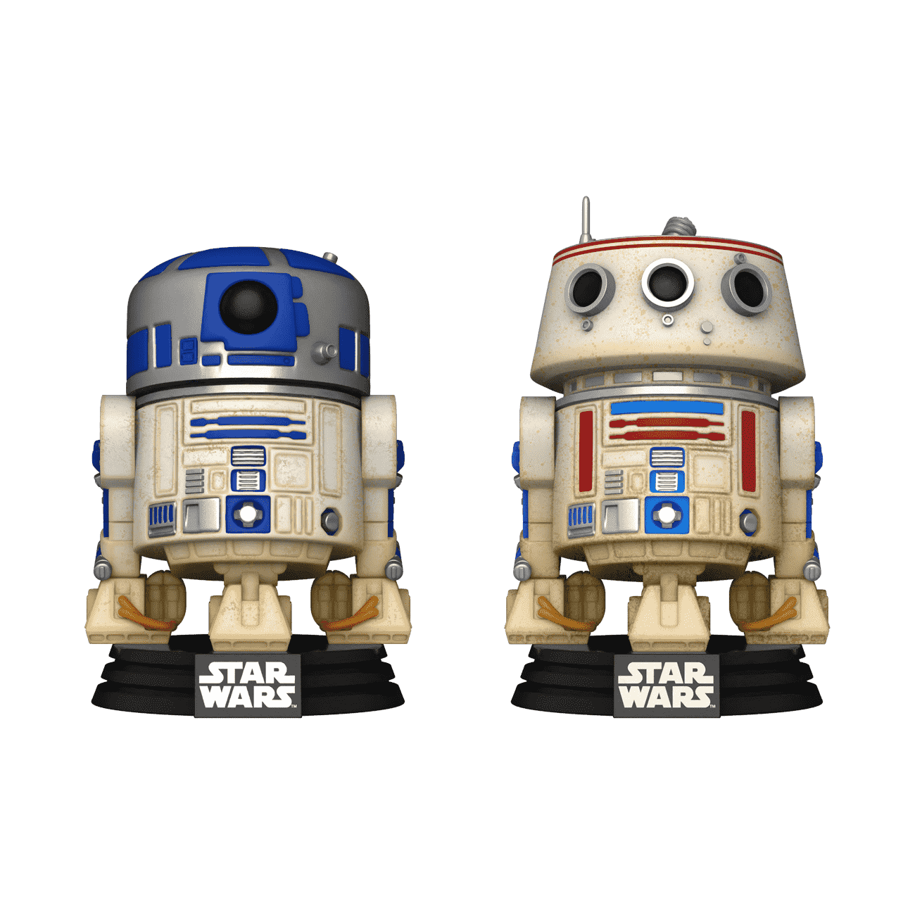 Amazon.com: Funko Pop! R2-D2 & R5-D4 2-Pack Convention