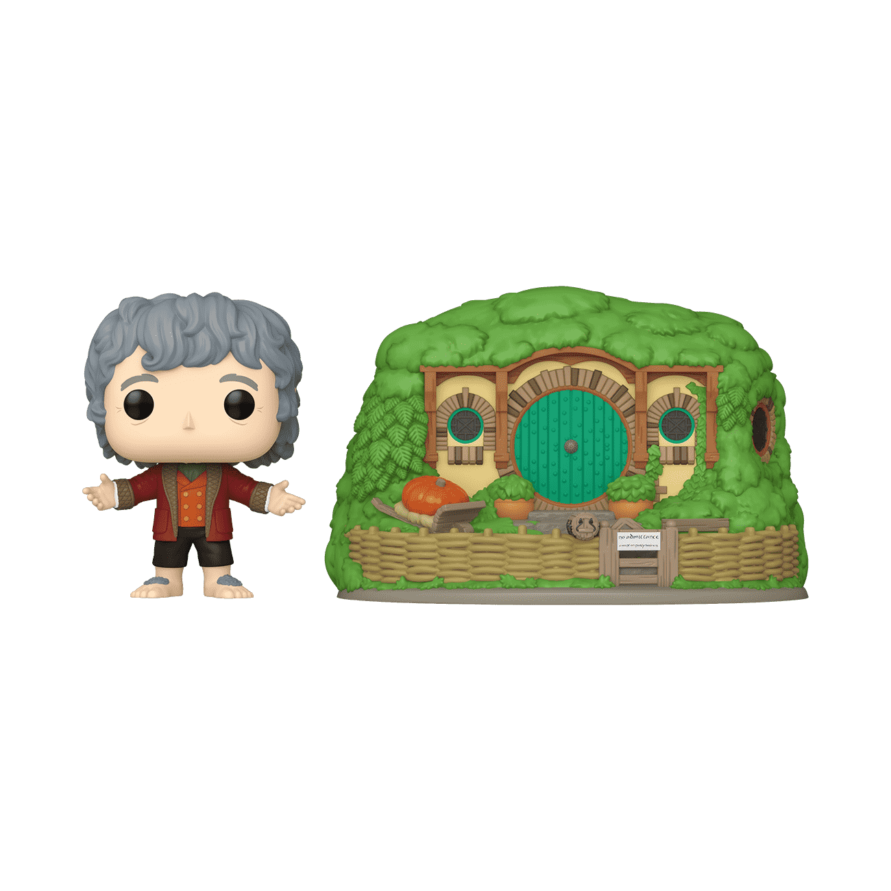 Buy Pop Town Bilbo Baggins with Bag End at Funko