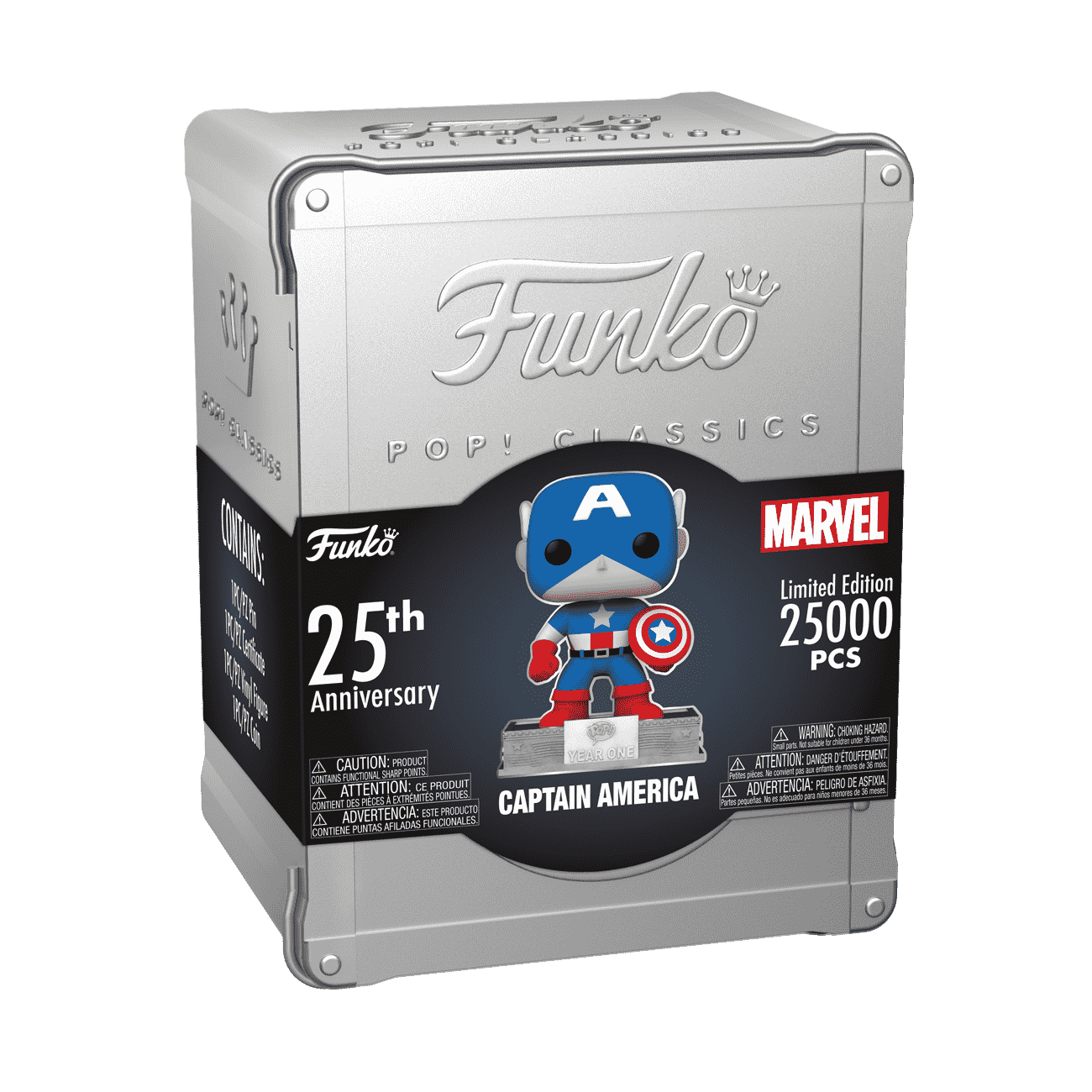 Buy Pop! Classics Captain America Funko 25th Anniversary at Funko.