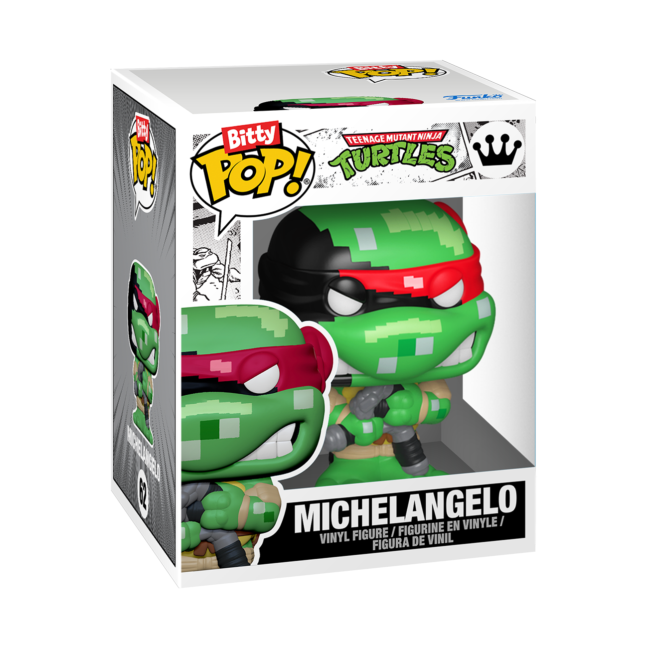 Funko Bitty Pop! Arcade: Teenage Mutant Ninja Turtles  #Vinyl Figure