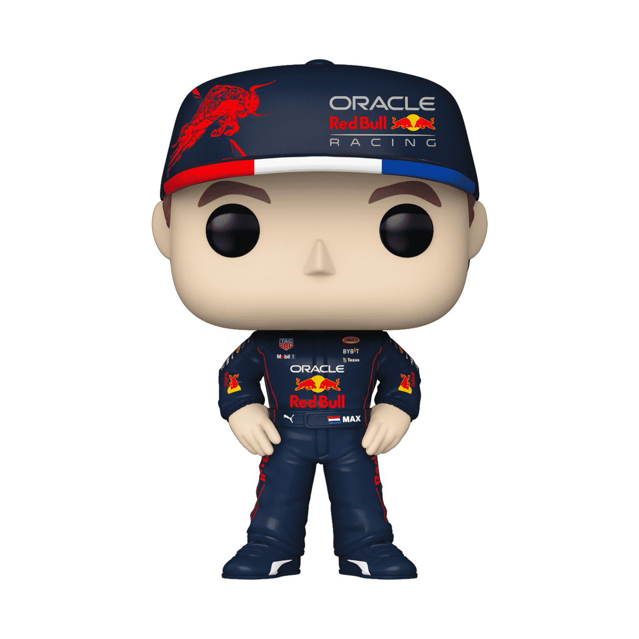 Max Verstappen Autographed Formula 1 Redbull Racing Funko Pop