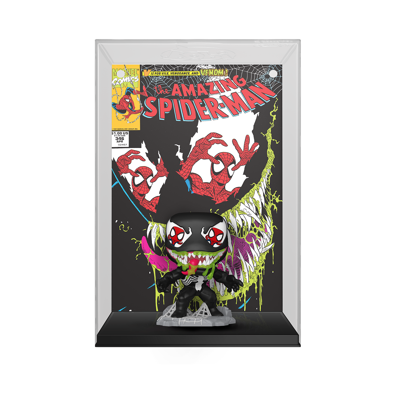 Pop! Comic Cover Amazing Spider-Man #346 (Venom) | Funko
