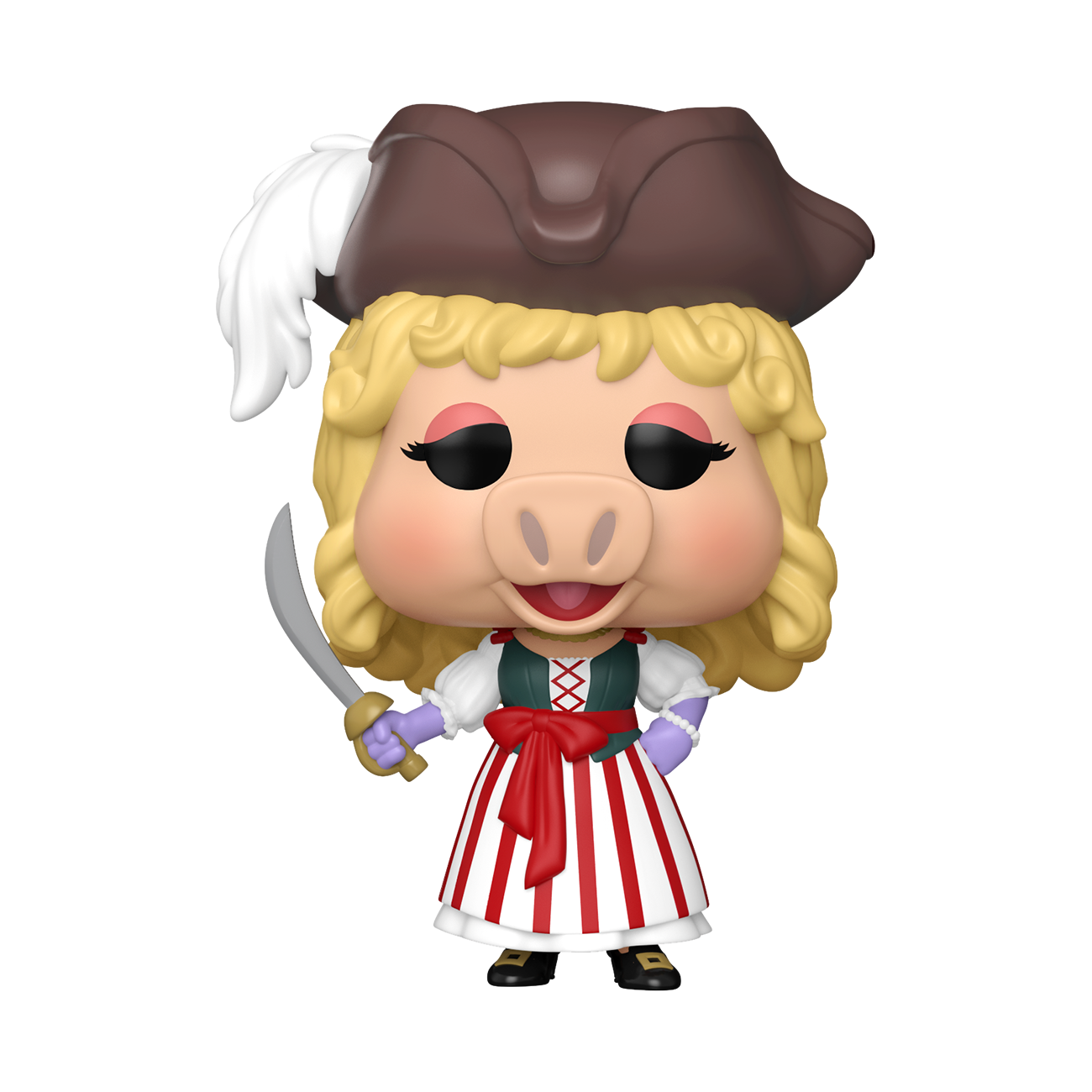 Funko Pop! Movies: Muppet Treasure Island - Miss Piggy- Figura de Vinilo Coleccionable