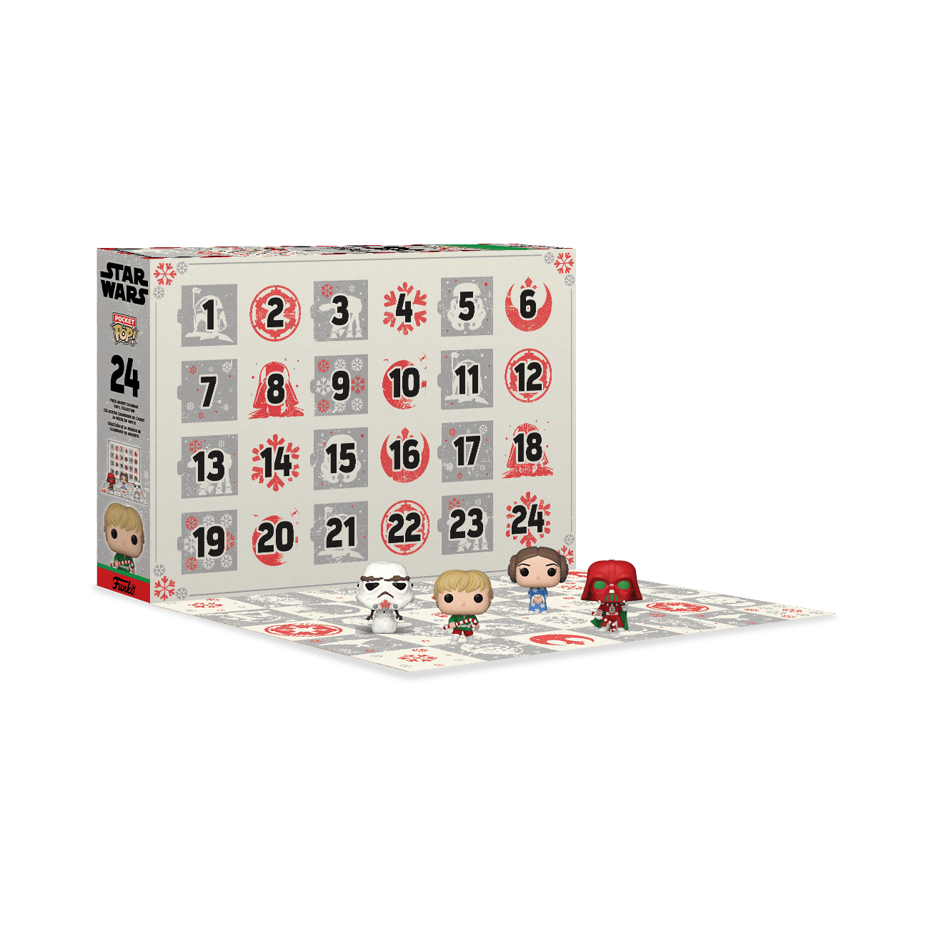 

Funko Pocket Pop! Star Wars 24-Day Holiday Advent Calendar