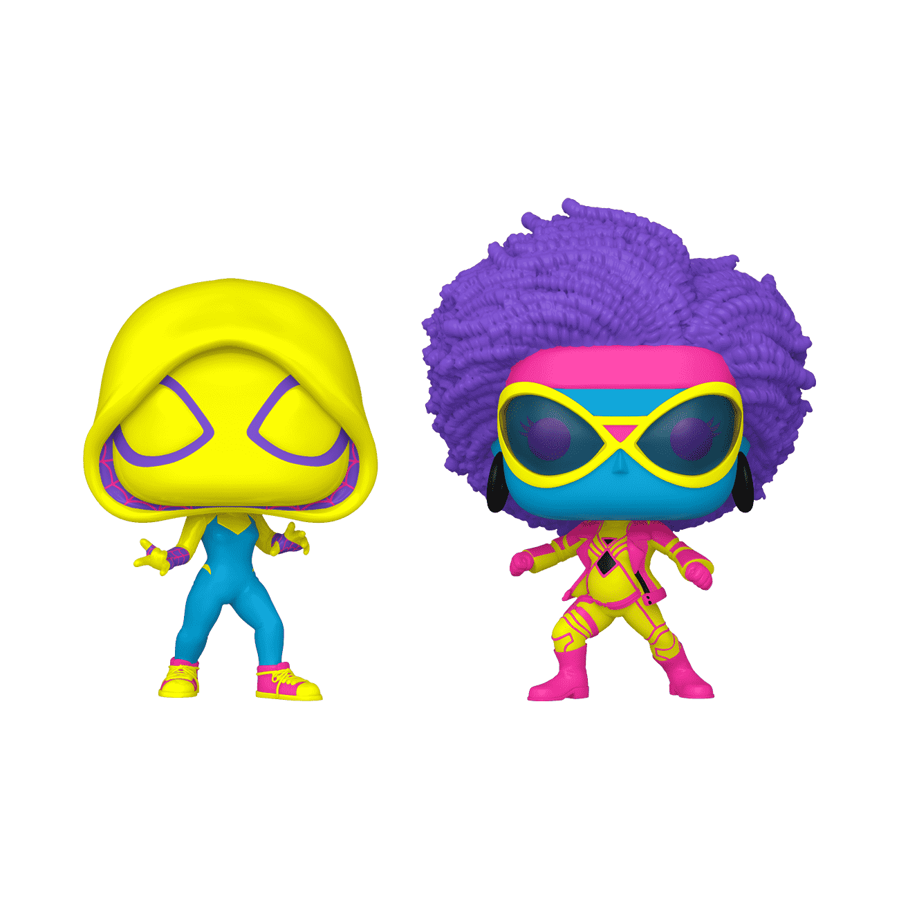 【オープニング 大放出セール】 & Spider-Gwen Pop! Spider-Woman 2-Pack Light) (Black スパイダーマン
