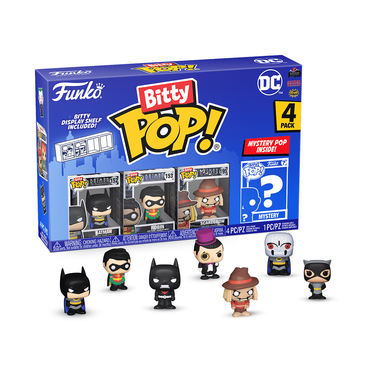 Buy Bitty Pop! DC Comics 4-Pack Series 1 at Funko.