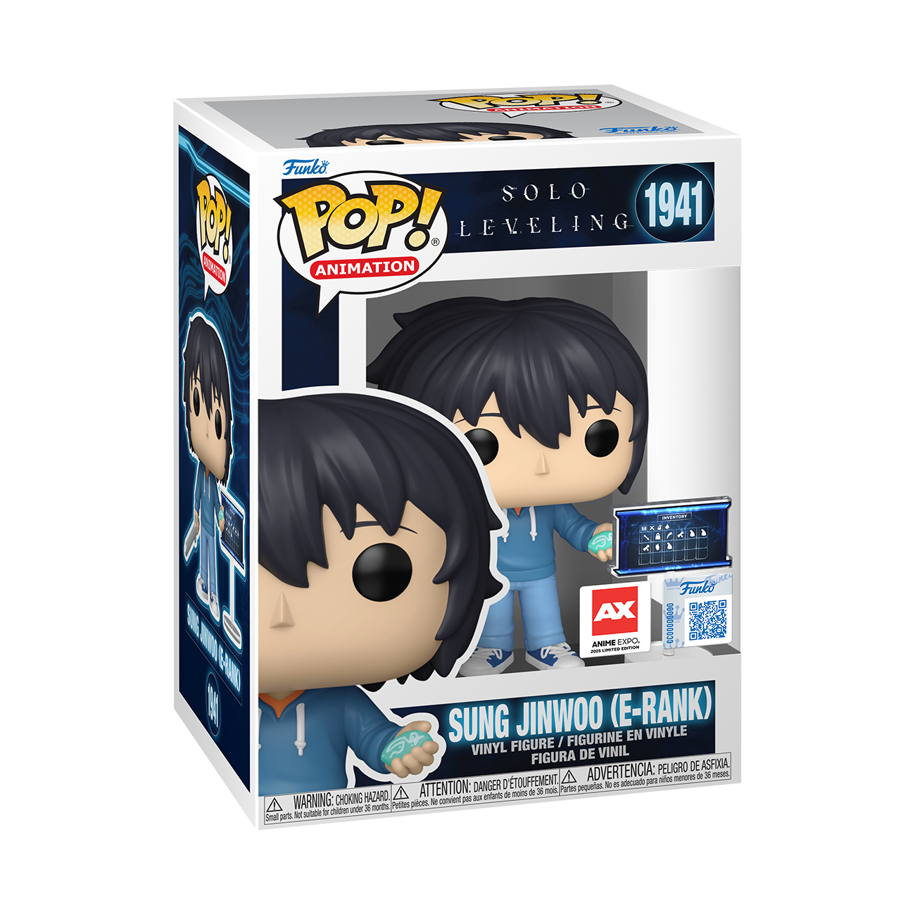 Pop! & Buddy Sung Jinwoo (E-Rank) with Inventory [AX]