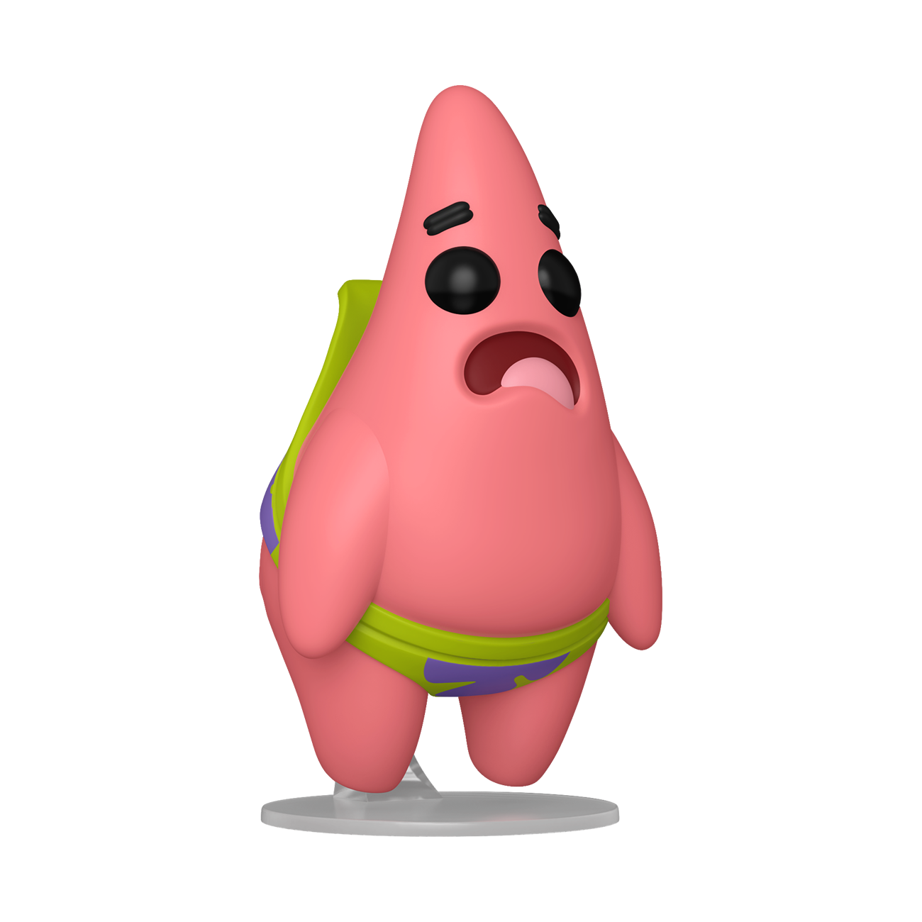 Funko Pop! Animation Bob Esponja Squarepants Patrick with Wedgie Figura de vinilo, coleccionable exclusivo #2143, 5.3 pulgadas de alto