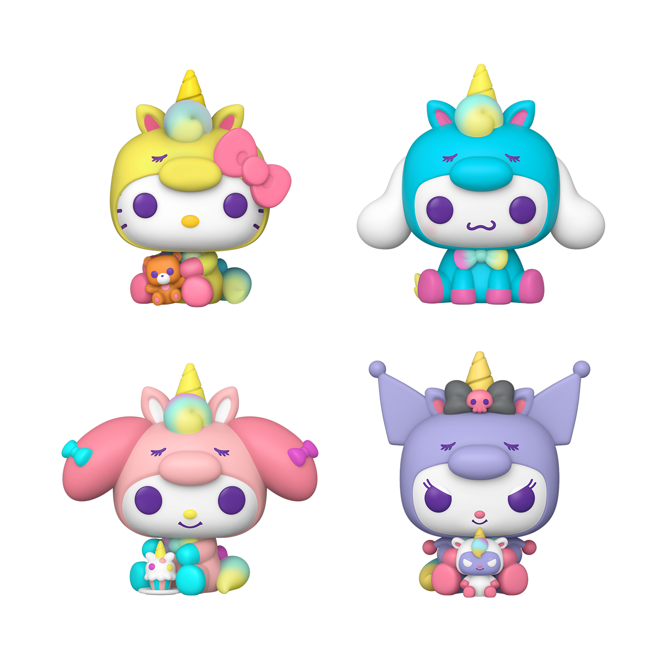 Funko Pop! Hello Kitty (Unicorn Outfit) 4-Pack