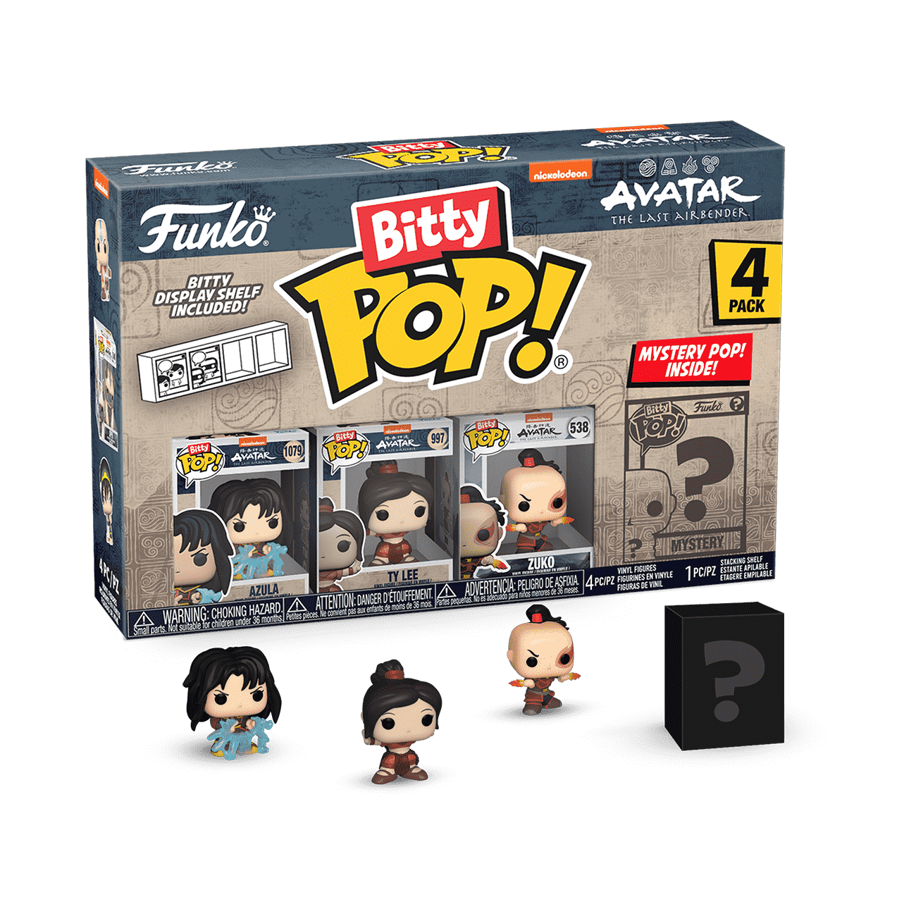 Funko Bitty Pop! Avatar: TLA - Azula 4PK