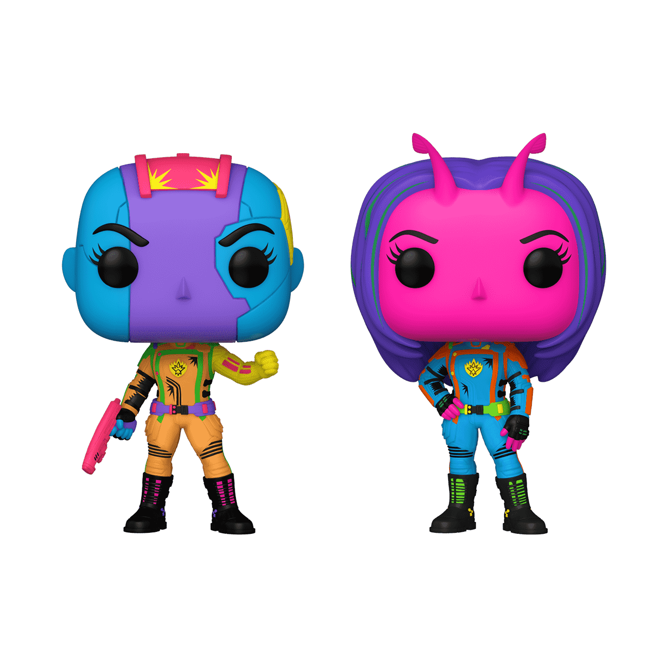 【新品】 & Nebula Pop! Mantis 2-Pack Light) (Black アメコミ