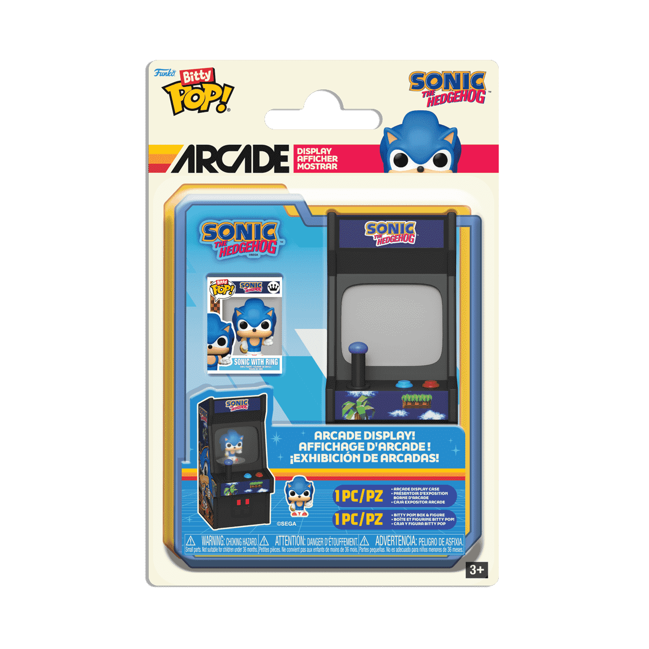 Bitty Pop! Arcade Sonic the Hedgehog | Funko