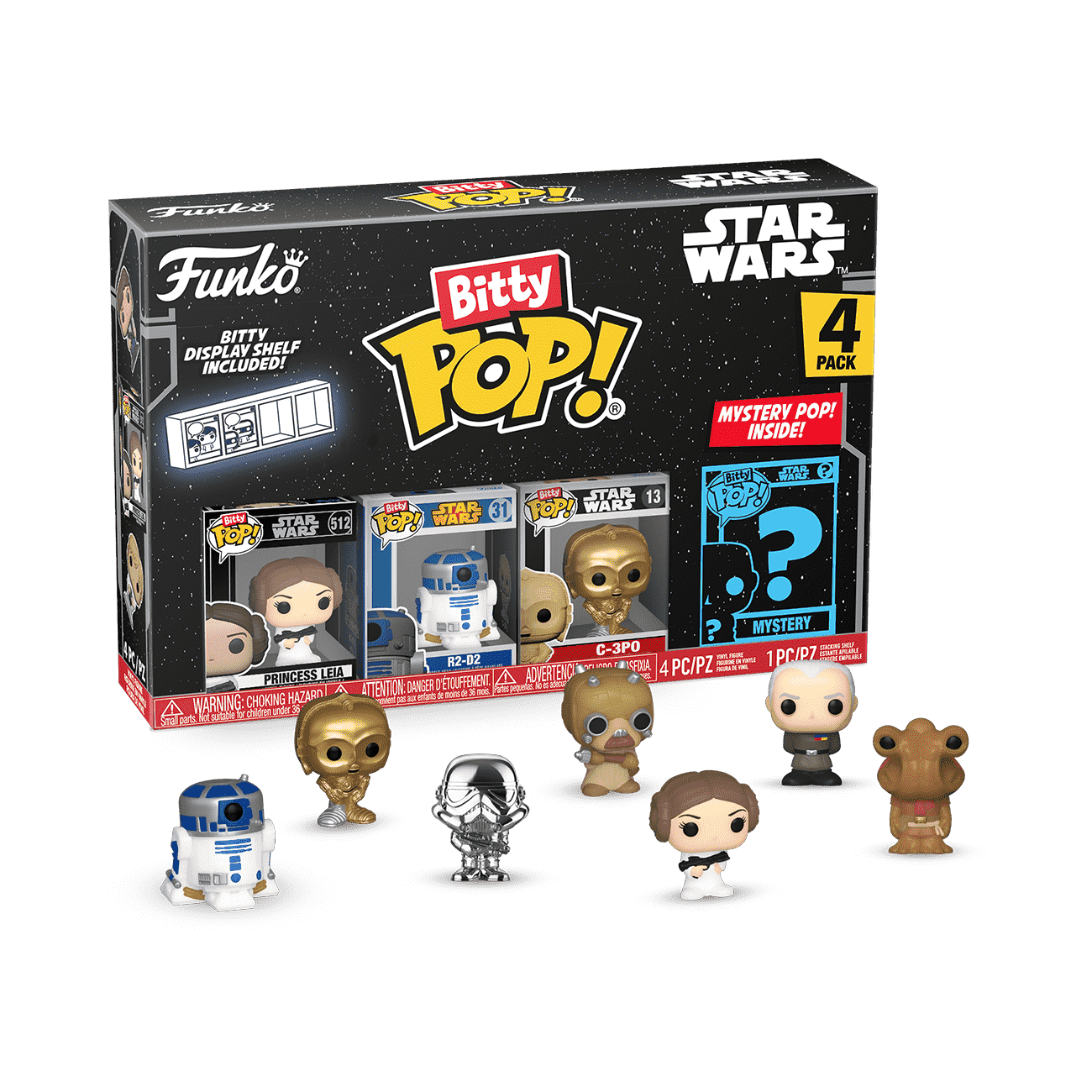 激安人気新品 Bitty Pop! Funko | 2 Series 4-Pack Wars Star SF・ファンタジー・ホラー