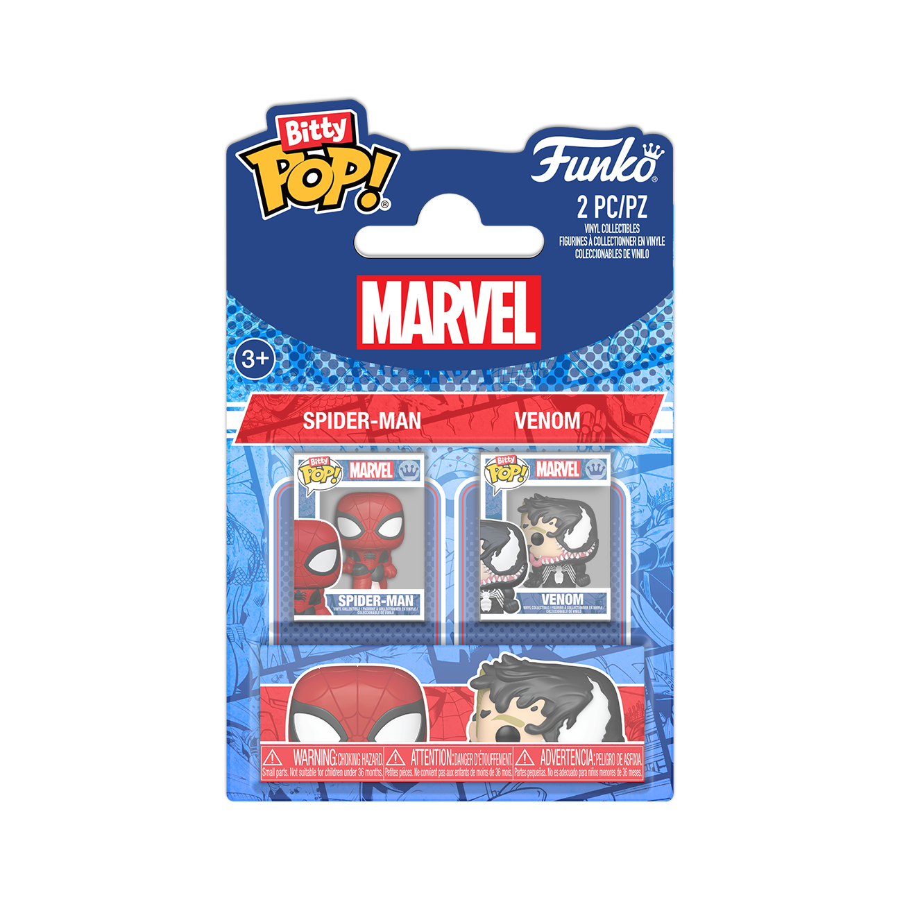 Funko Pop! Bitty - Juego de 2: Spider-Man