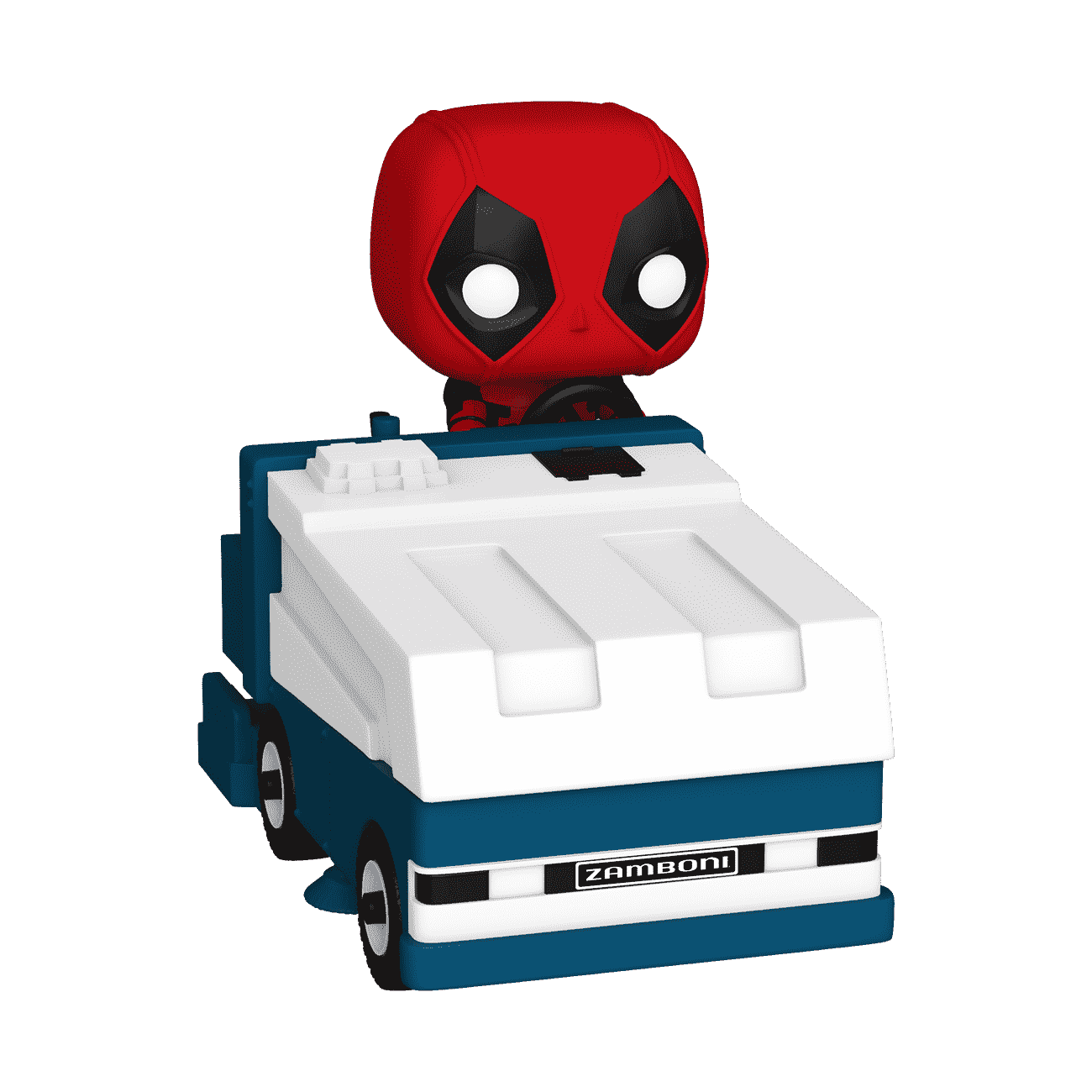 リアル Deadpool Deluxe Super Rides Pop! on Funko | Machine Zamboni a デスクトップ型PC