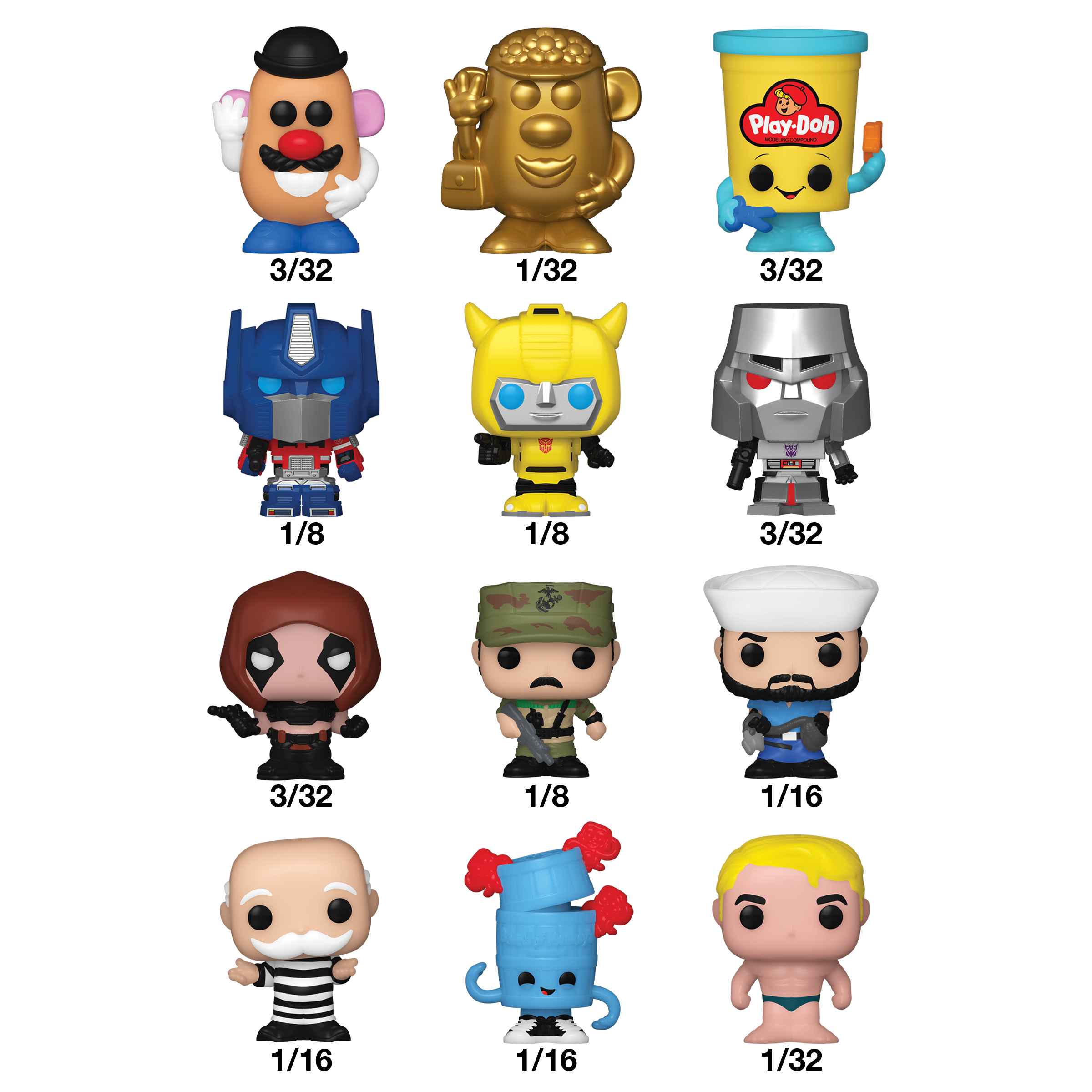 Bitty N Mystery Bitty Pop! Hasbro Retro Toys