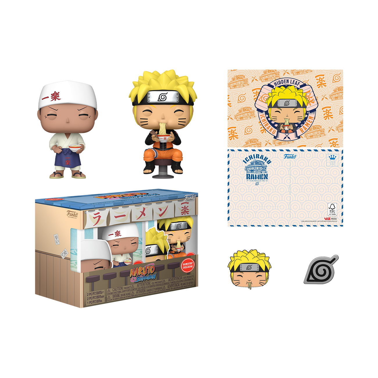 Prize C - Uzumaki Naruto Figure (with background panel