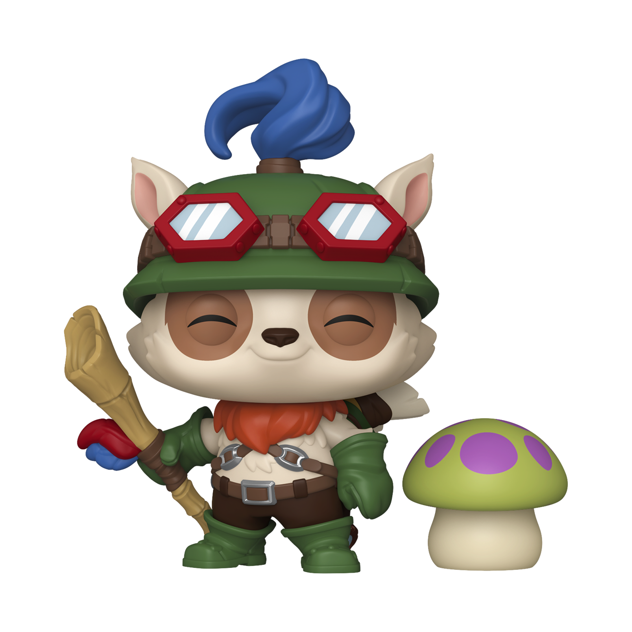 Funko Pop! & Buddy: League of Legends- Teemo with Shroom - Figura de Vinilo Coleccionable