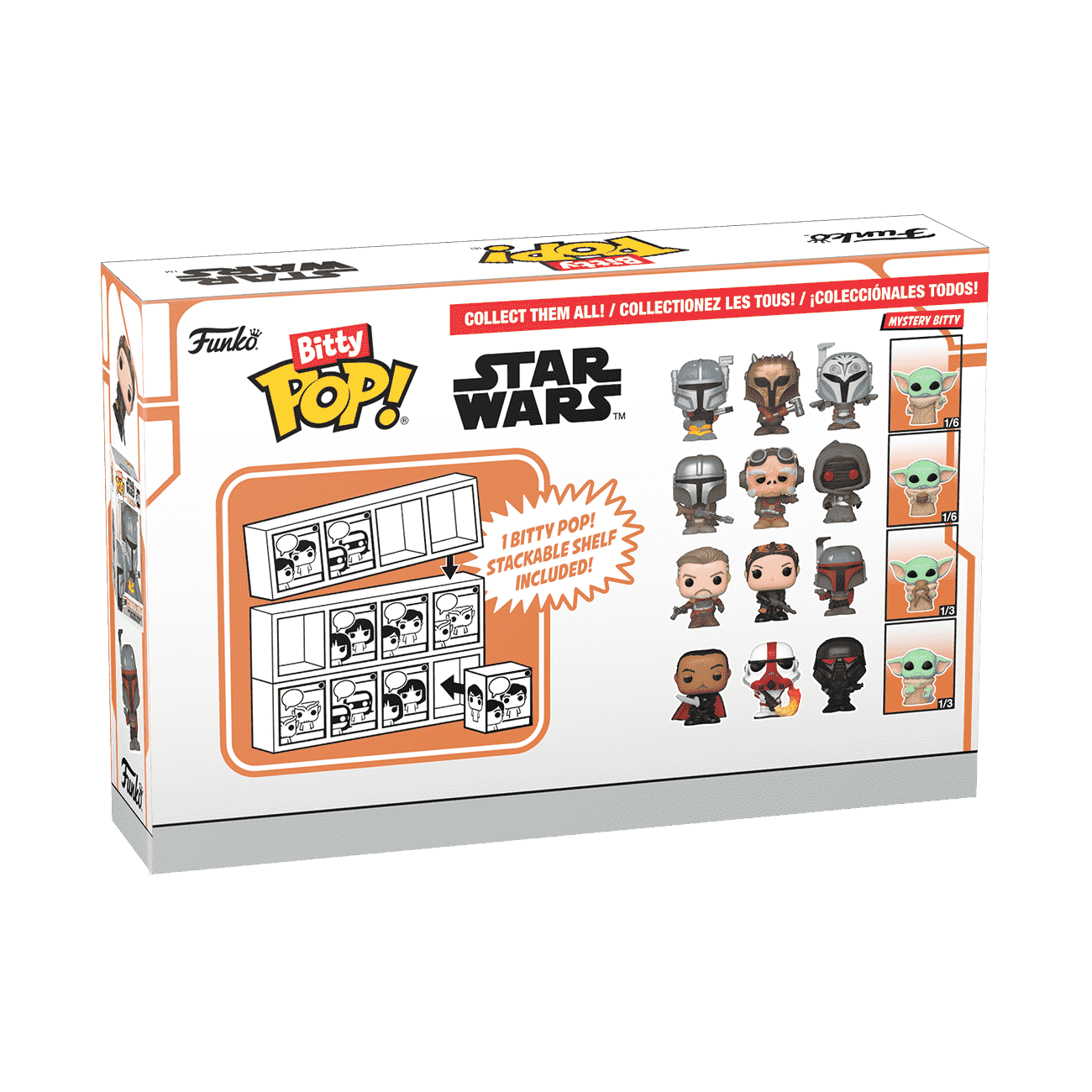 Buy Bitty Pop Star Wars The Mandalorian 4 Pack Series 1 at Funko Buy Bitty Pop Star Wars The Mandalorian 4 Pack Series 1 at Funko