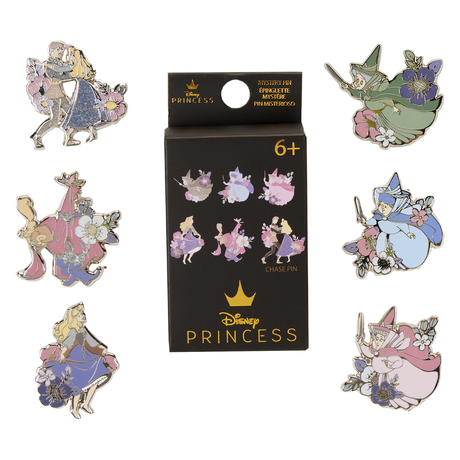 Sleeping Beauty 65th Anniversary Mystery Box Pin | Officially Licensed | Loungefly