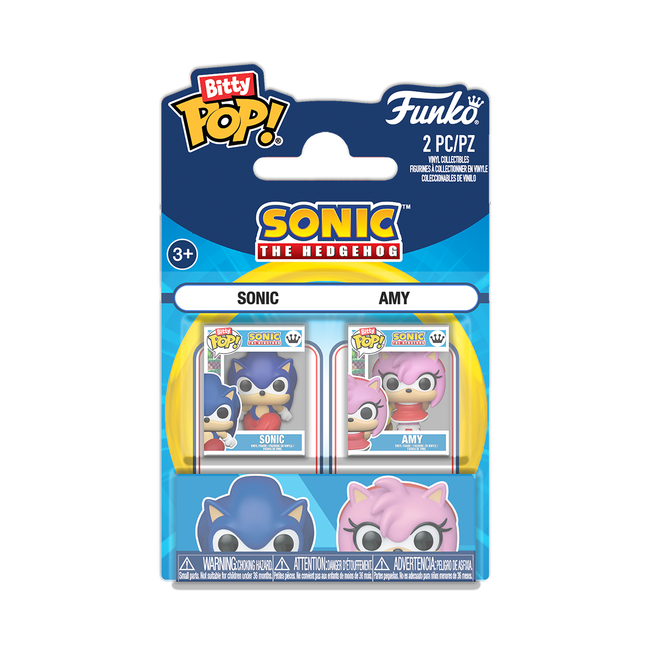 Funko Bitty Pop! Sonic & Amy Rose 2-Pack